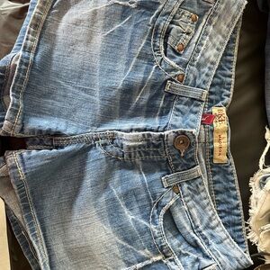 BKE Blue Classic Distressed Jeans